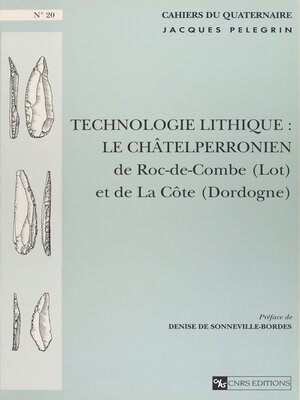 cover image of Technologie lithique